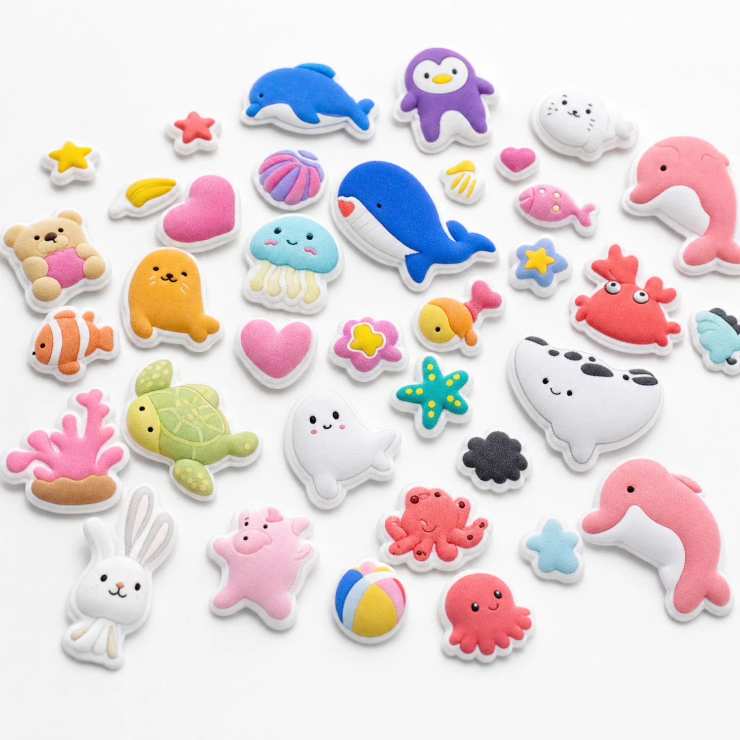 Пример изображения custom puffy stickers