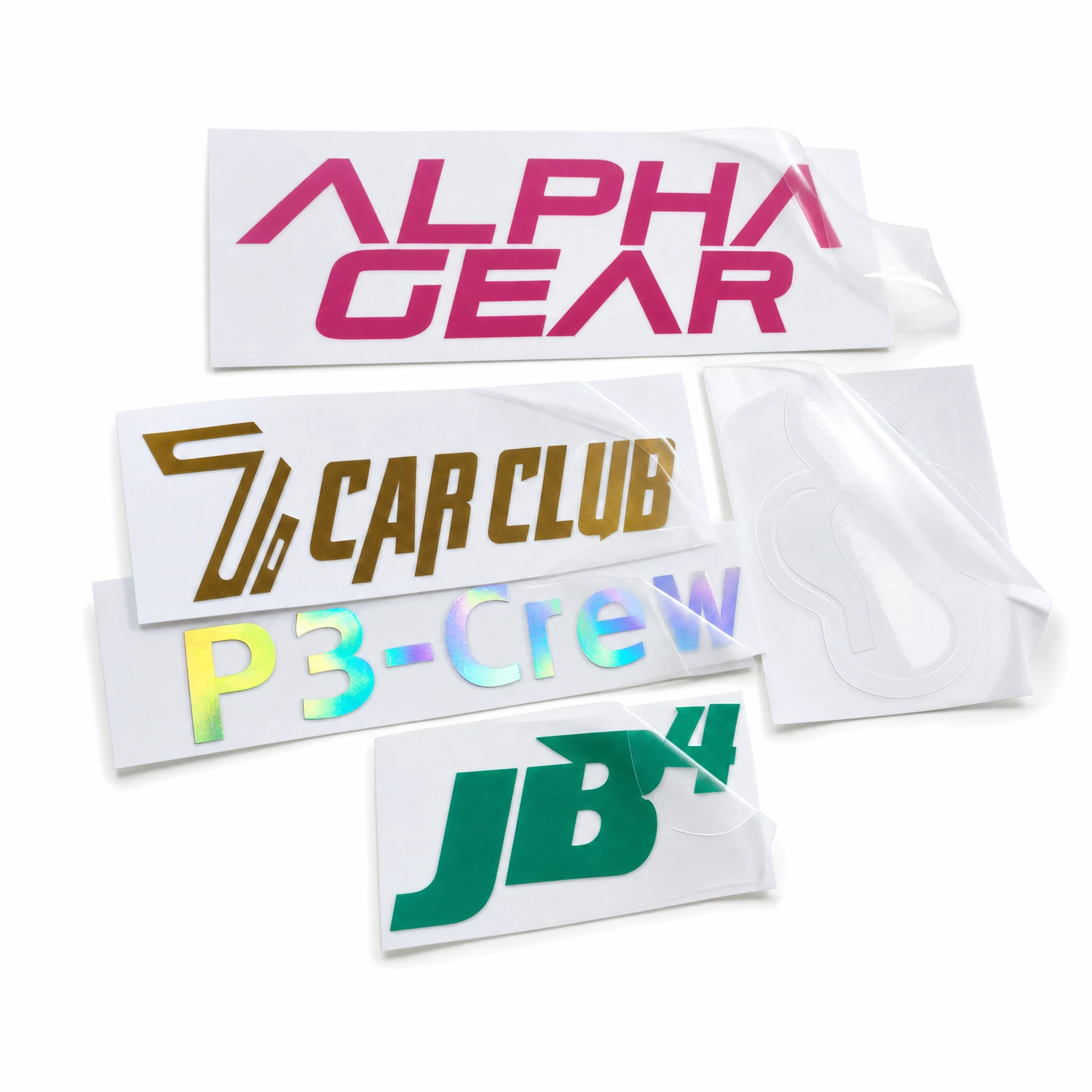 Пример изображения custom transfer stickers